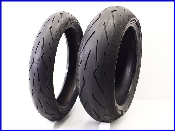 《M4》良品♪2003年 CB1300SF(SC54) PIRELLI DIABLO ROSSO CORSA 2 120/70ZR17 ＆ 190/55ZR17 set♪ピレリ♪の画像1