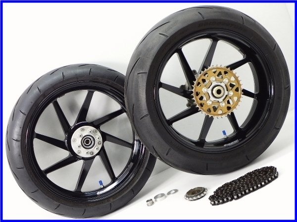 《W4》良品♪1996年 XJR1200R ゲイルスピード Type-E アルミ鍛造ホイール 前後set♪XJR1300♪_画像1