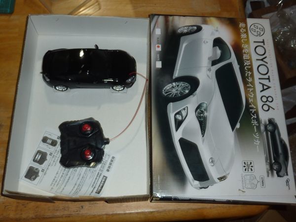 RC ラジコン☆トヨタ 86 TOYOTA 86 黒 ブラック ピーナッツクラブ 1/24くらいの画像3