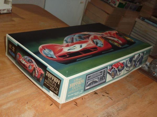 デカール欠品☆1/24　フェラーリ 330P4 ベルリネッタ　フジミ エッチングパーツ付属 Ferrari 330 P4 BERLINETTA_画像2