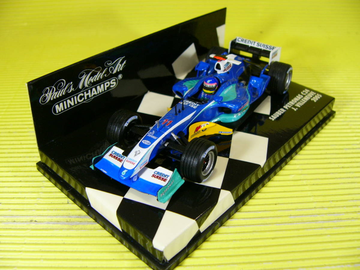 PMA 1/43 ザウバー C24 J・ビルヌーブ 2005 (最安送料レタパ520円)の画像2