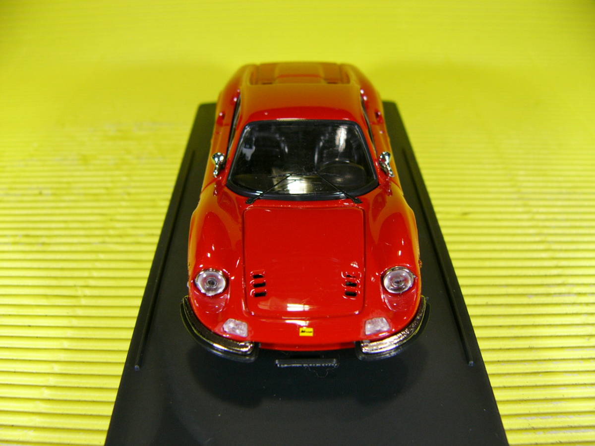 Bang バン 1/43 フェラーリ DINO 246 GT ディーノ 赤 ジャンク (最安送料レタパ520円)_画像6