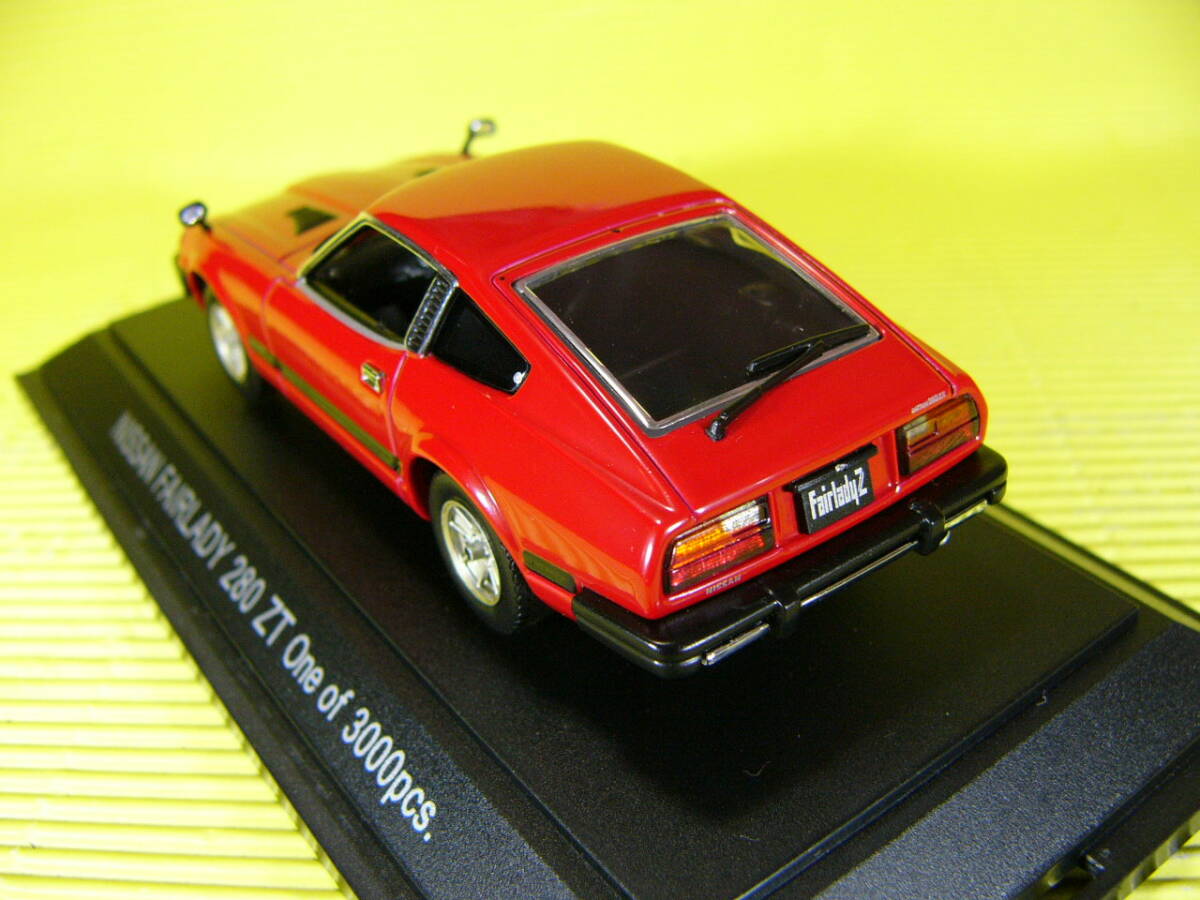 エブロ 1/43 日産 フェアレディ 280 ZT (S130) 赤 (最安送料レタパ520円)_画像3