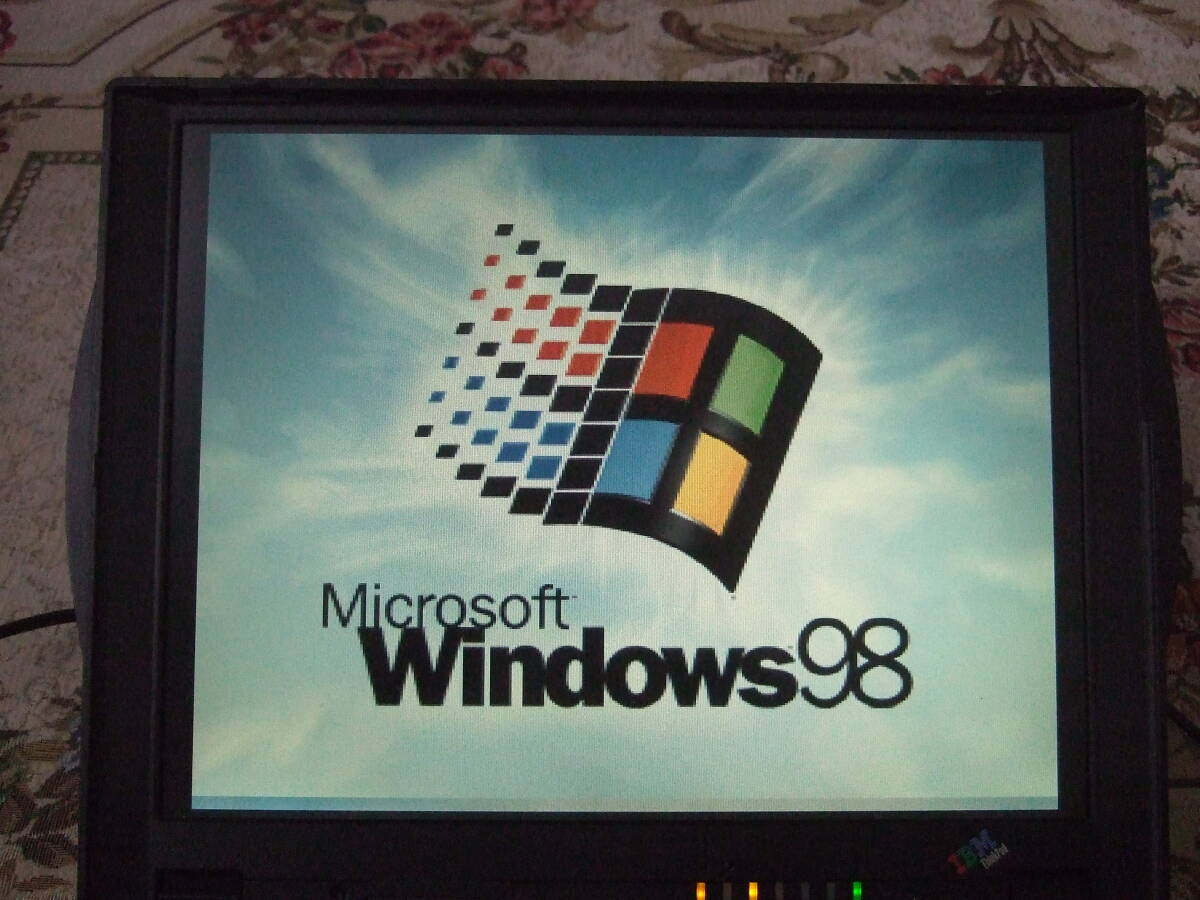 IBM ThinkPad Type 2611 Windows 98 SE_画像2