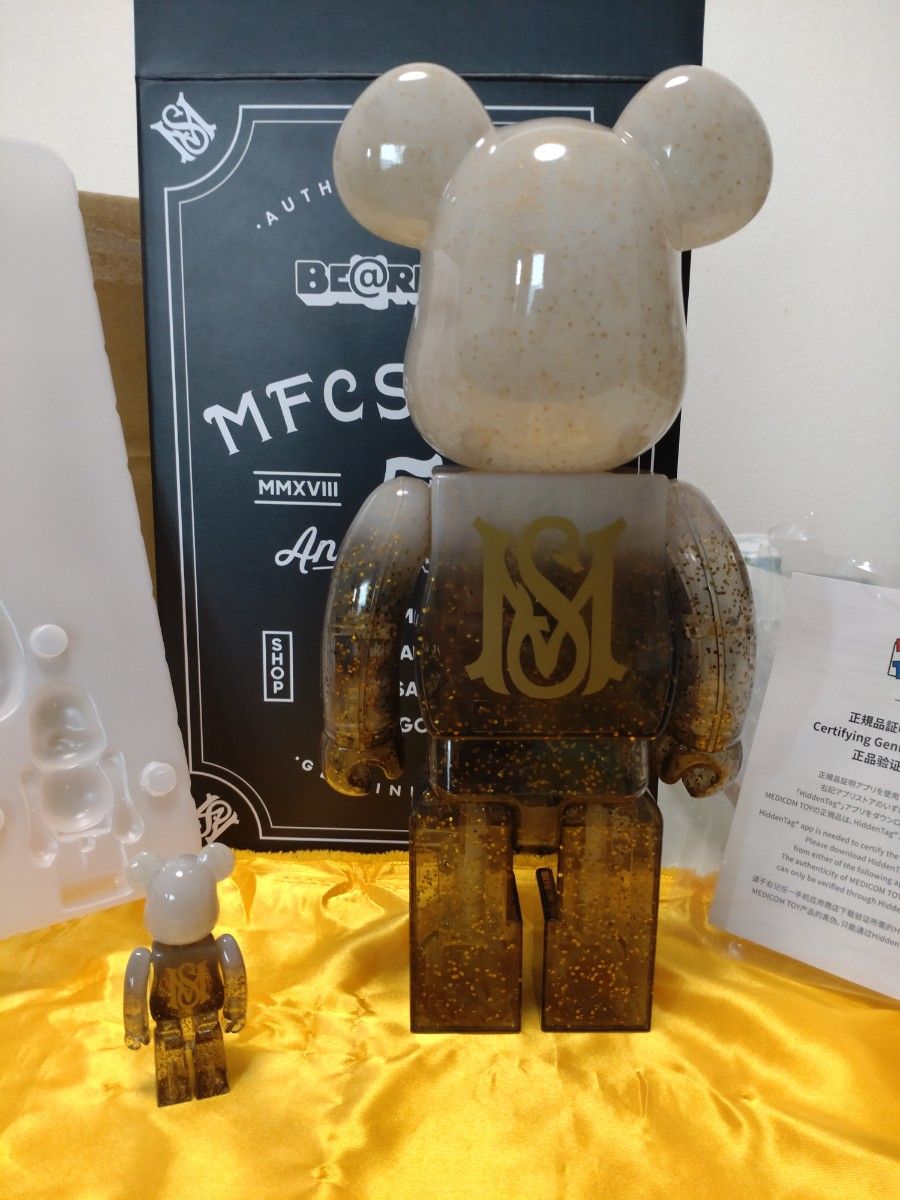 【未使用】 BE@RBRICK MFC STORE 5th Anniversary100% & 400% 新品 ベアブリック