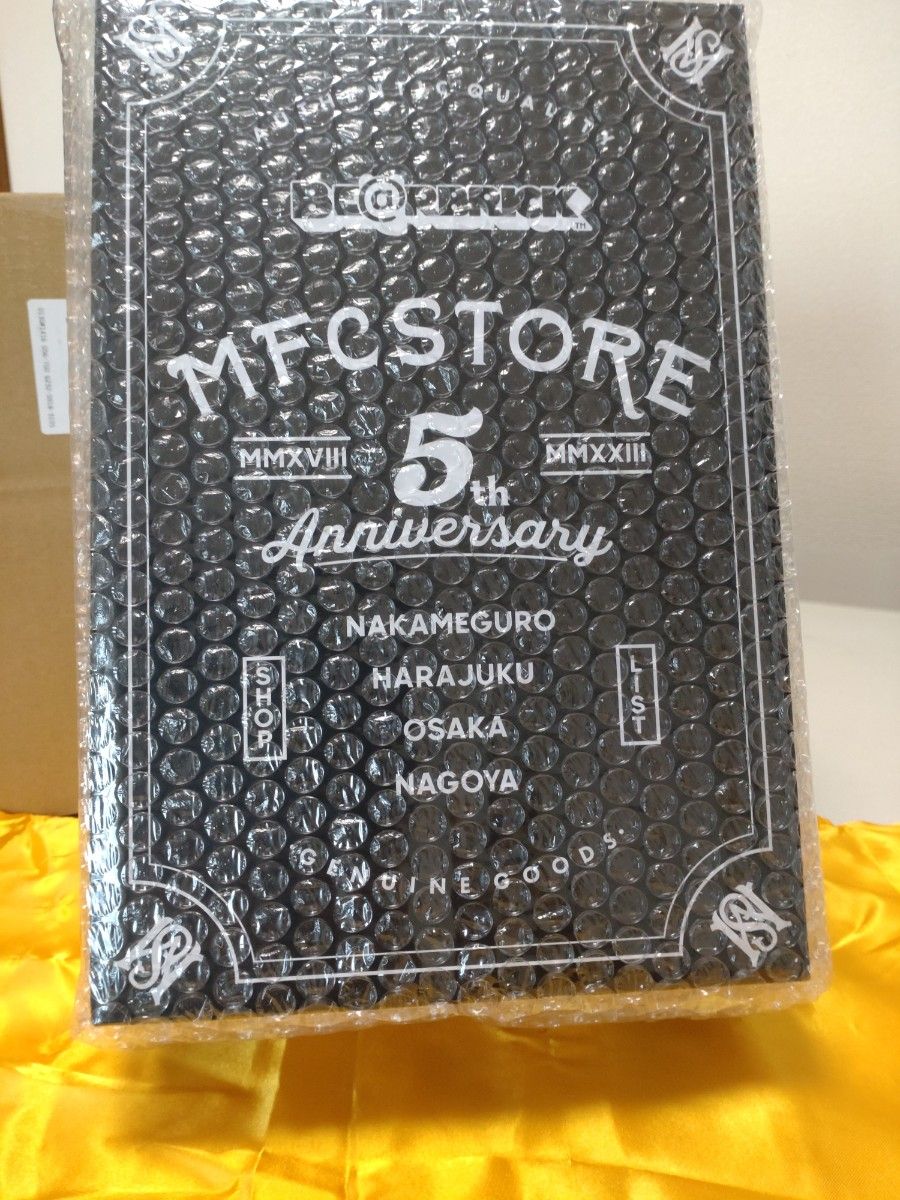 未使用】BE@RBRICK MFC STORE 5th Anniversary100% & 400% 新品 未使用】BE@RBRICK MFC STORE 5th Anniversary100% & 400% 新品