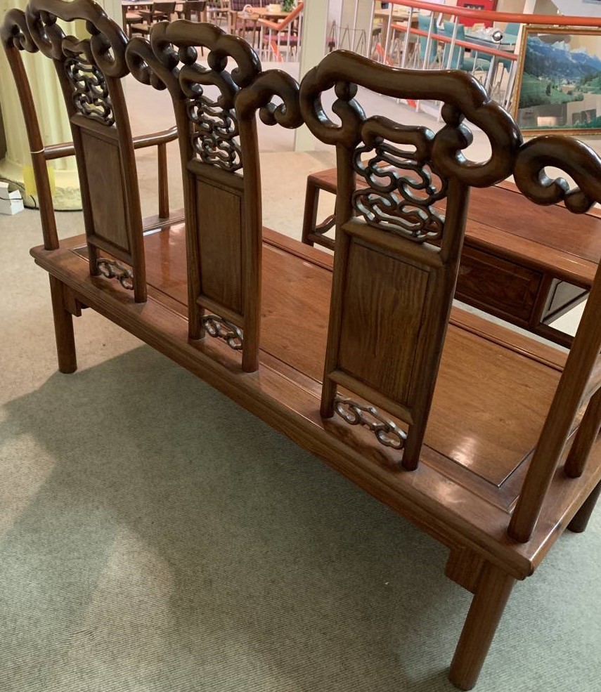 [ new goods * free shipping ] regular price 374,000 jpy * sofa table set * karaki * total chinese quince * living * lounge suite * Vintage * reception interval * customer interval * retro 