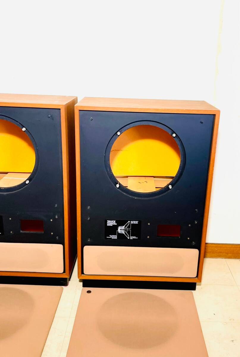 TANNOY タンノイ HPD/385/8スピーカー エンクロージャー 38cm ペア_画像6