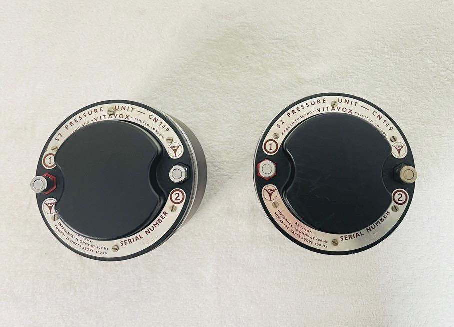 VITAVOX ヴァイタヴォックスS2 CN 149 スピーカードライバーペア VITAVOX ヴァイタヴォックスS2 CN 149 スピーカードライバーペア