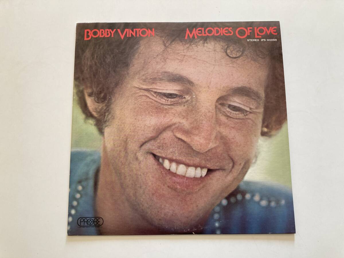 Bobby Vinton - love. melody -( domestic record * obi less ) Bobby * vi n ton Melody of love