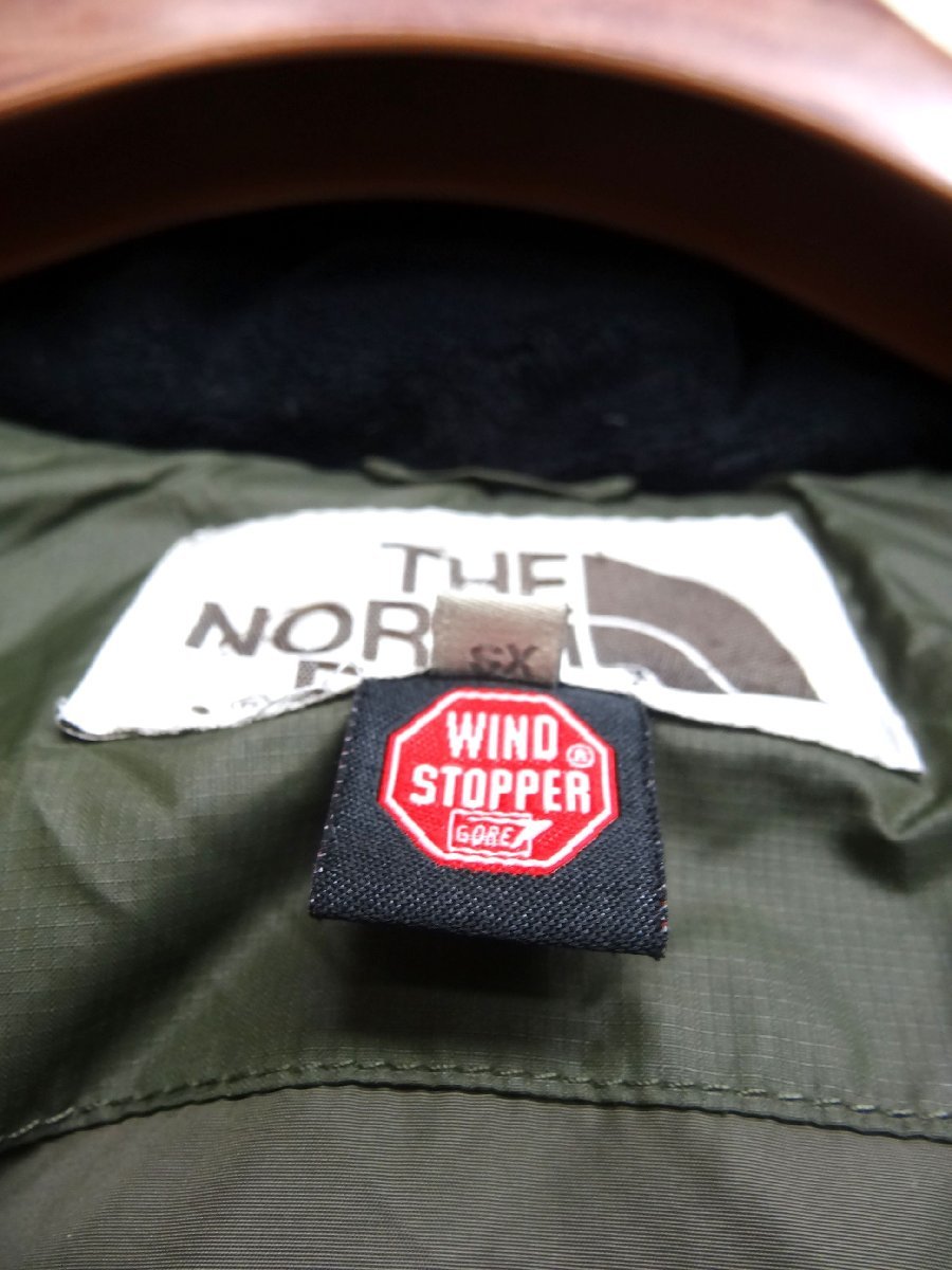 THE NORTH FACE ノースフェイス バルトロ ロング ダウンジャケット コート 800FP メンズ XSサイズ 正規品 カーキ D6537_画像6