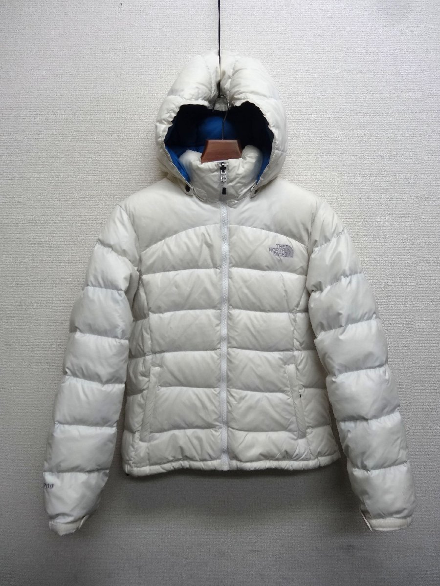 THE NORTH FACE ノースフェイス ダウンジャケット 700FP レディース XLサイズ 正規品 ホワイト D6590_画像1