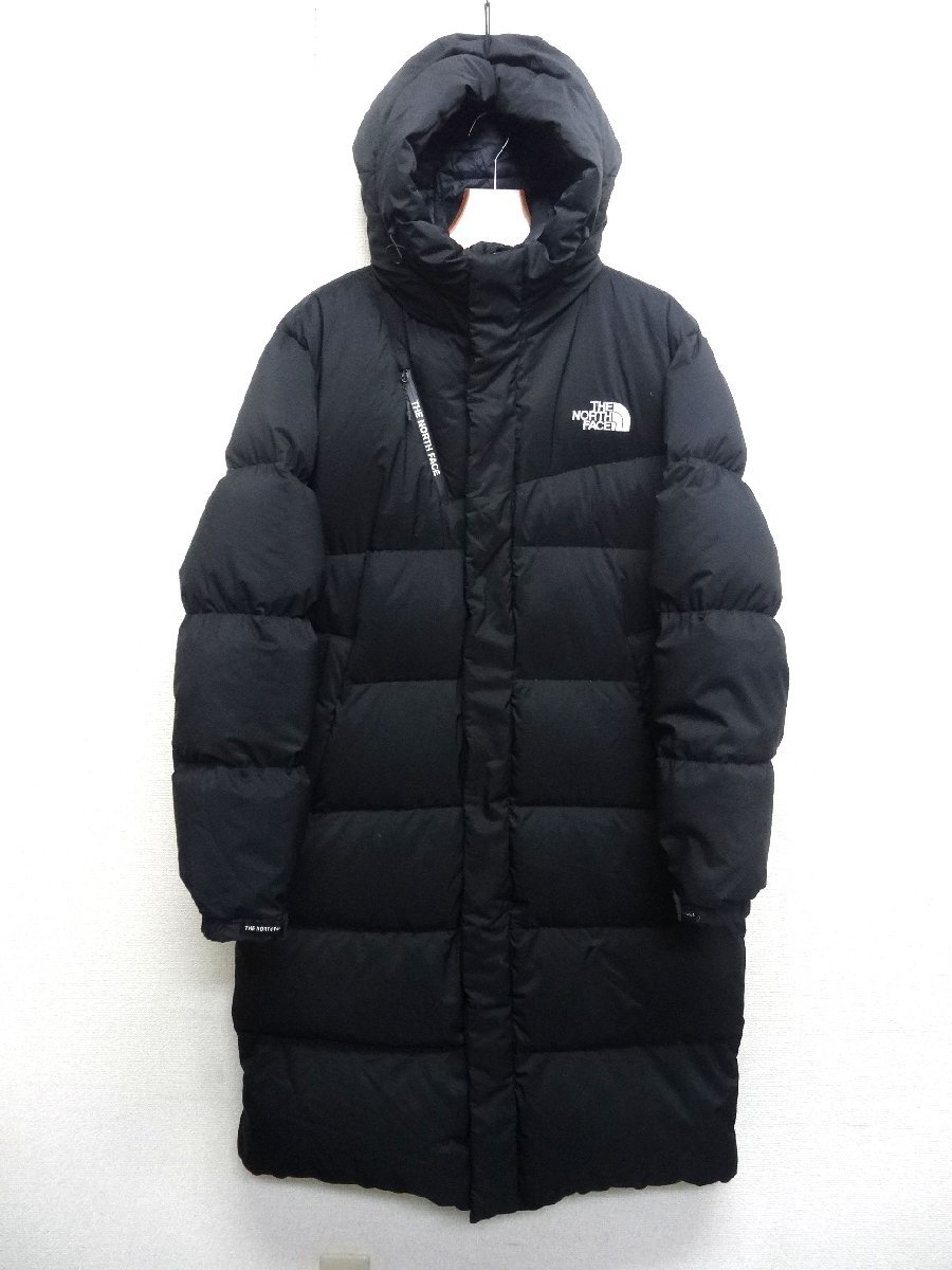 THE NORTH FACE ノースフェイス ドライベント ダウンコート ロング ダウンジャケット メンズ 3XLサイズ 正規品 ブラック D6690_画像1