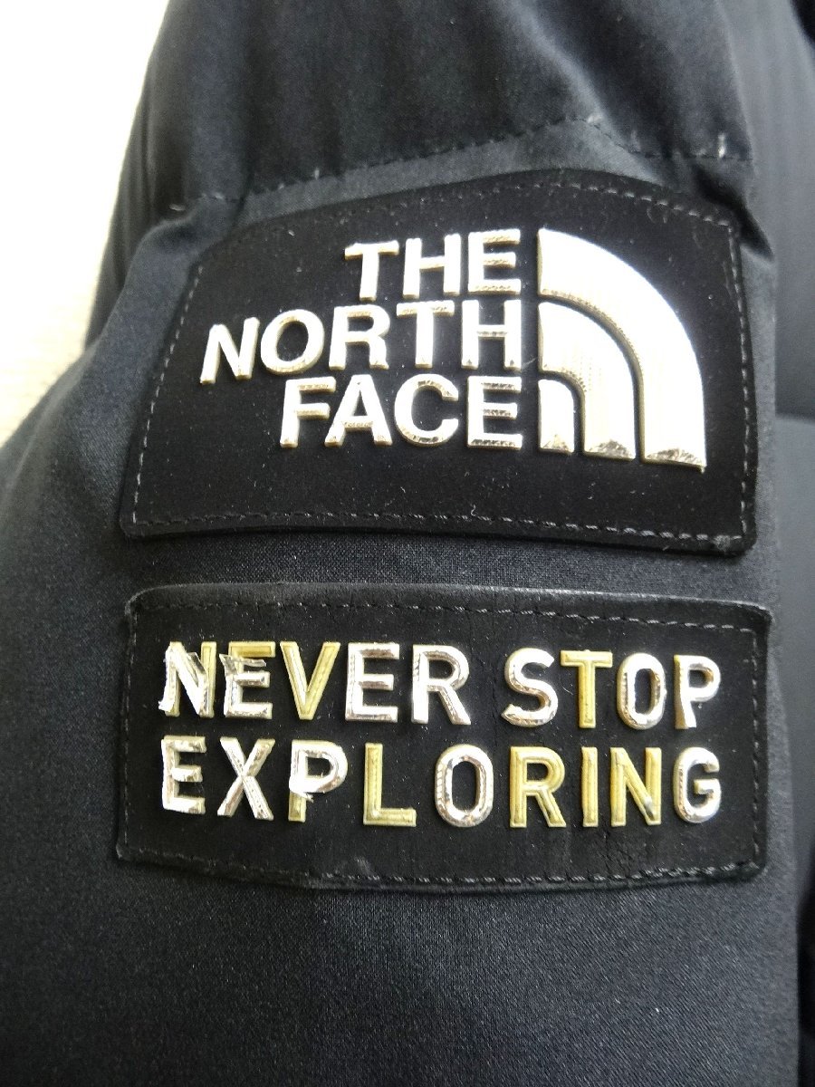 THE NORTH FACE ノースフェイス ダウンコート ロング ダウンジャケット メンズ XLサイズ 正規品 ブラック D6041_画像5