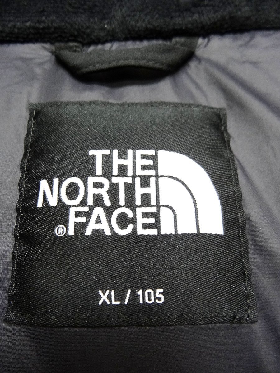 THE NORTH FACE ノースフェイス ダウンコート ロング ダウンジャケット メンズ XLサイズ 正規品 ブラック D6041_画像7