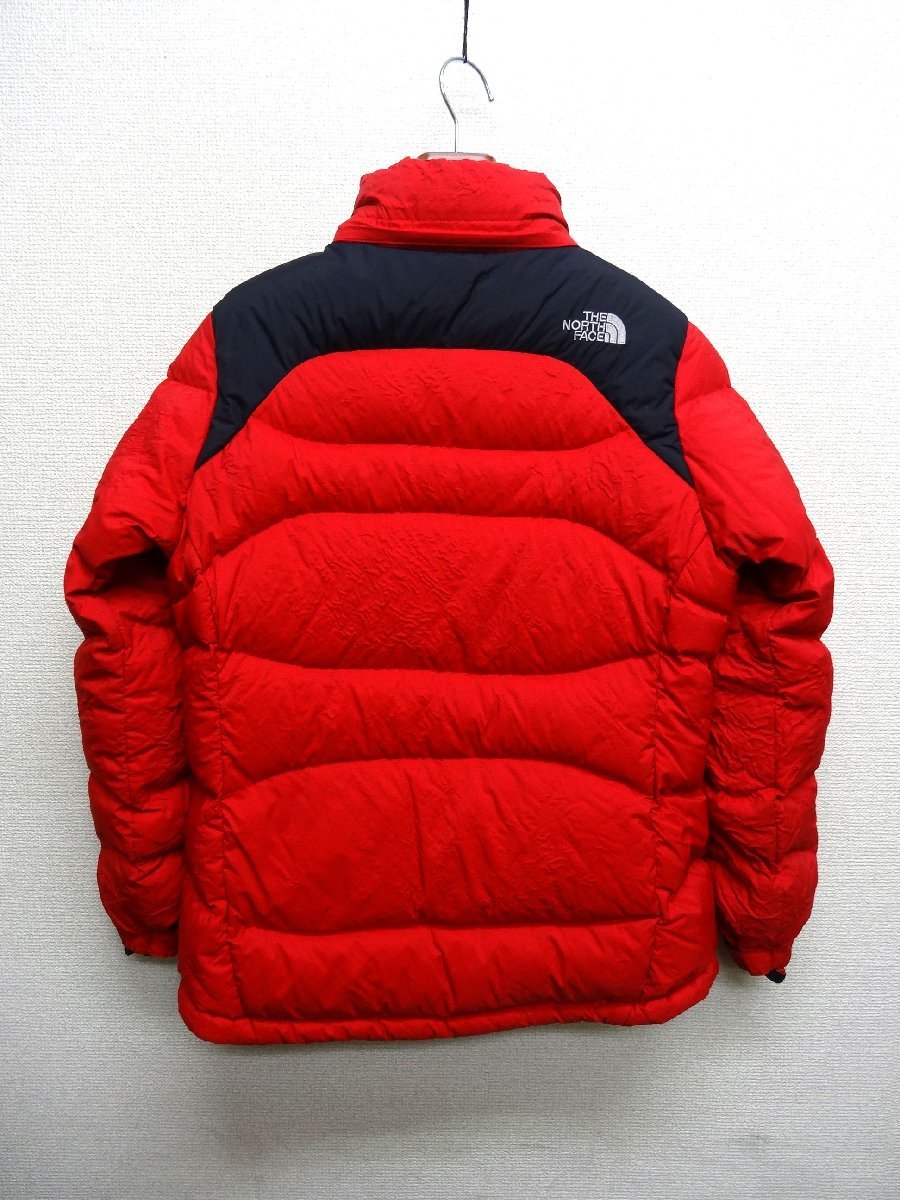 THE NORTH FACE ノースフェイス ハイベント サミットシリーズ ダウンジャケット 800FP レディース Lサイズ 正規品 レッド D6079_画像2