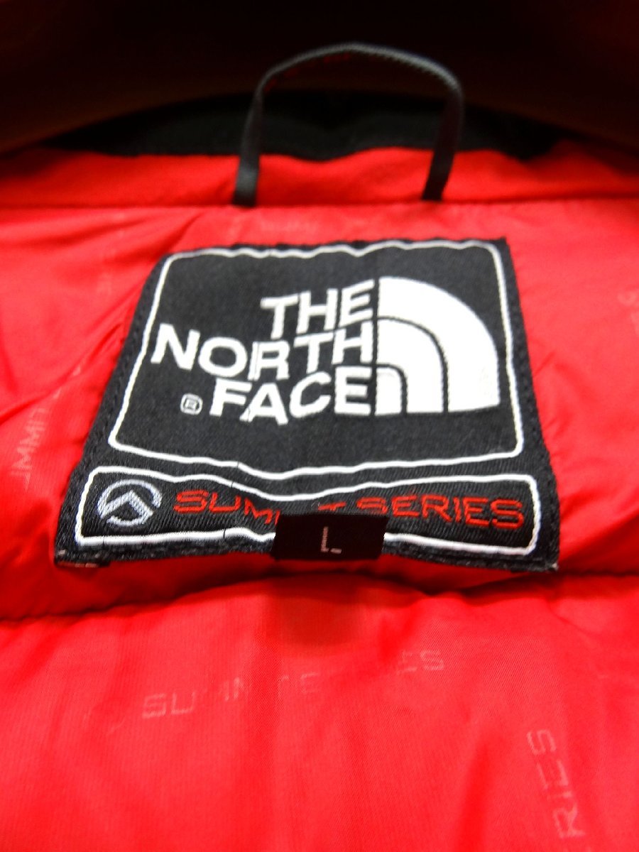 THE NORTH FACE ノースフェイス ハイベント サミットシリーズ ダウンジャケット 800FP レディース Lサイズ 正規品 レッド D6079_画像7