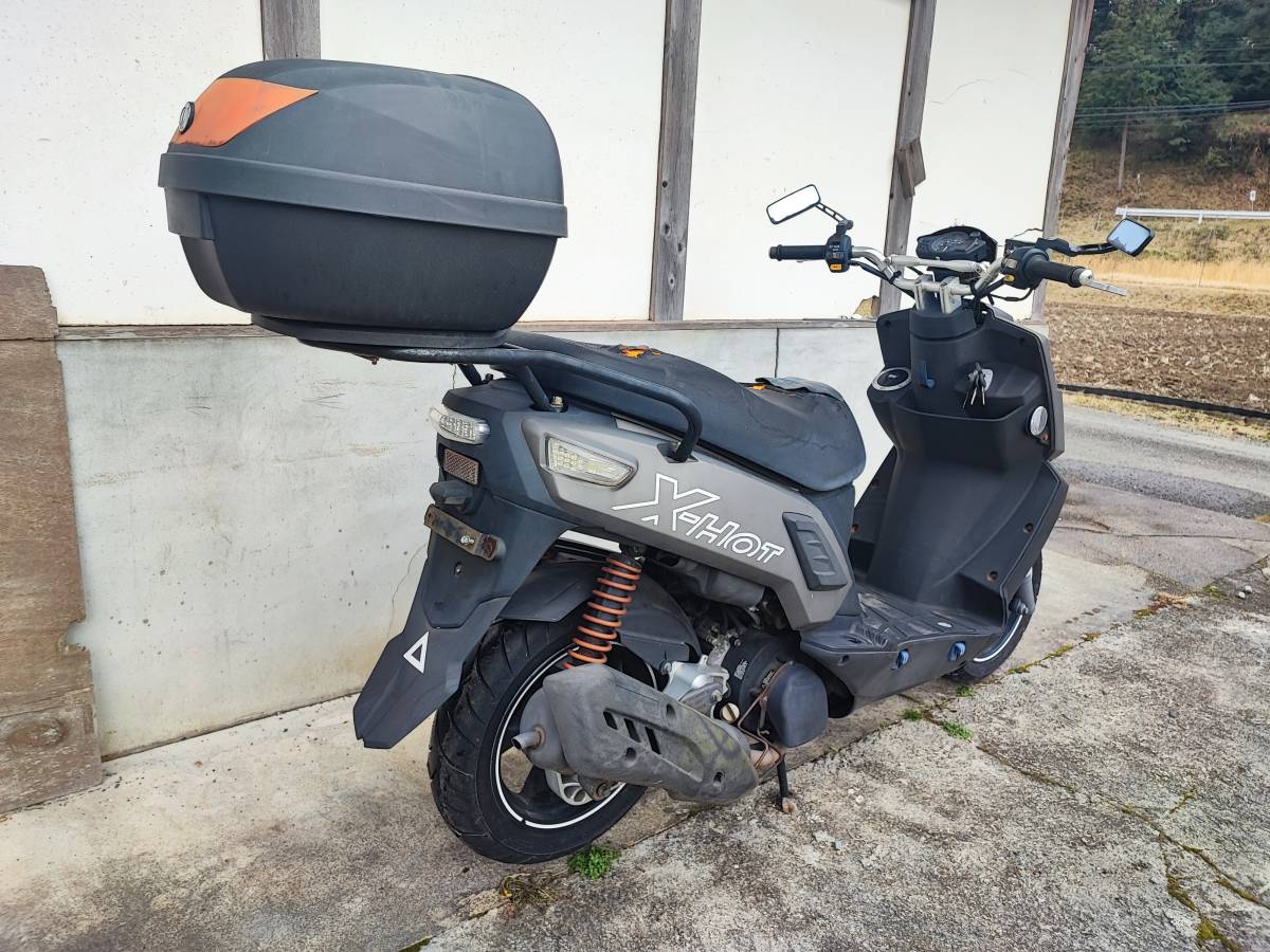 京都 PGO X-HOT125 FI 書類付き 不動_画像6