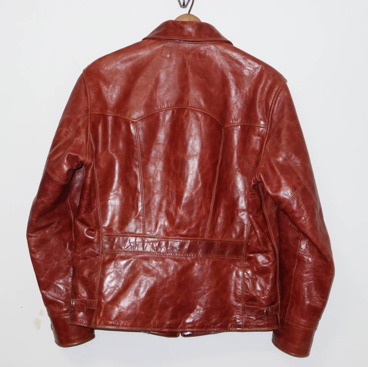 ヤフオク! - Rainbow Country CALIFORNIA MFG ホースハイド 純正新作 カリフォルニア クロージングメイカー レザージャケット レザージャケット