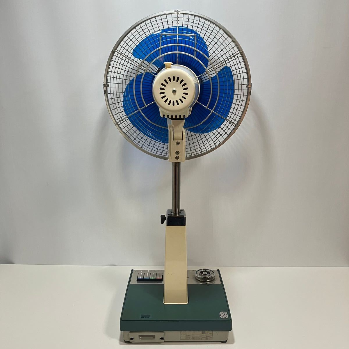 作動品 National 30JD 扇風機 30㎝ 3枚羽 元箱 昭和レトロ Yahoo!オークション - 昭和レトロ 当時物 National ナショナル