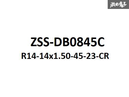 *Z.S.S. AP long bolt spacer original wheel for R14 spherical surface seat M14xP1.50 neck under 45mm HEX17 10 pcs set chrome Benz Porsche ZSS