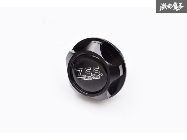 Z.S.S. オイルフィラーキャップ キャップ 黒 ブラック アルミ削出 マツダ CX-30 CX30 DK系 CX3 KF/KE系 CX5 CX7 CX8 ZSS フィラーキャップ_画像3