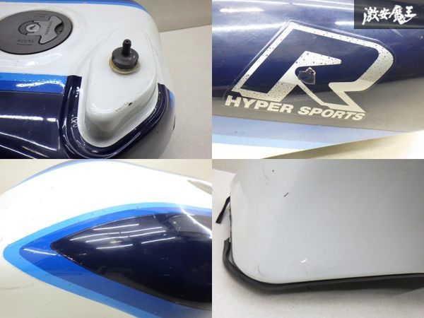 スズキ GR71F GSX-R750 GSX750 燃料タンク フューエルタンク パールホワイト×ブルー×ライトブルー バイク オートバイ 2輪車 即納 棚22-5_画像5