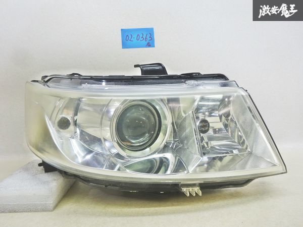 スズキ 純正 MH23S ワゴンR スティングレー HID ヘッドライト ランプ ユニット 右 右側 運転席側 KOITO 100-59191 訳有品 即納 棚16-4_画像1