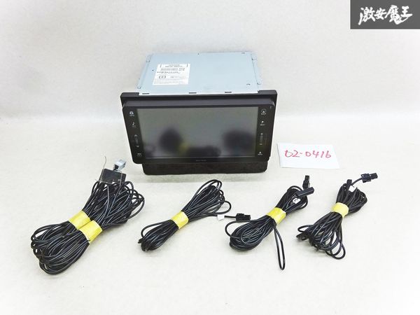 売り切り トヨタ 純正 HDDナビ NHZA-W61G 08545-00U11 地図データ年式不明 セキュリティロック品 通電OK ナビ カーナビ 訳有品 棚32-4_画像1