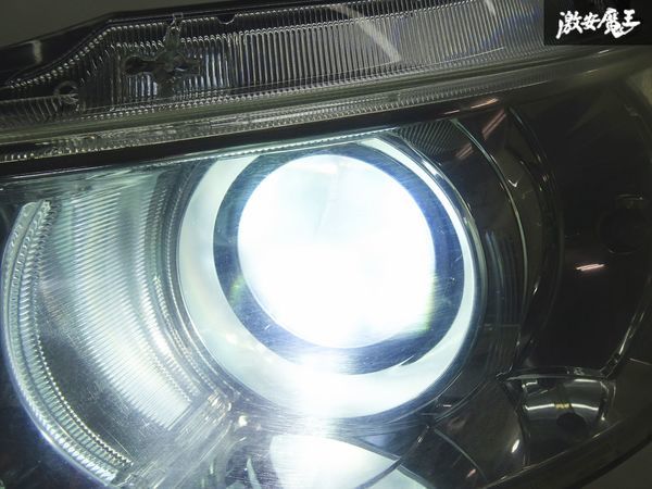 【HID点灯OK レンズ割れ無し】 日産 純正 ML21S ルークス HID ヘッドライト ヘッドランプ 左 左側 助手席側 KOITO 100-59207 即納 棚21-3_画像8