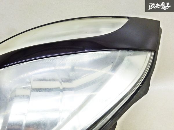 スズキ 純正 MK21S パレット 前期 HID ヘッドライト ヘッドランプ 左右セット KOITO 100-59173 社外 ガーニッシュ付 点灯OK 即納 棚22-2_画像4