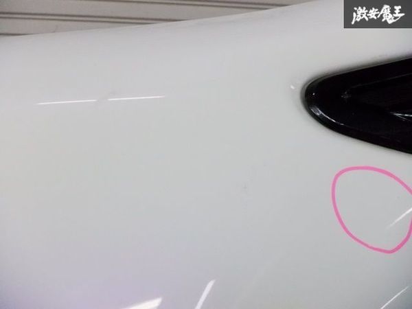純正 トヨタ ZN6 86 GR 後期 フロント フェンダー パネル 左 左側 助手席側 パール白系 ハチロク 即納 棚2F-H-1 純正 トヨタ ZN6 86 GR 後期 フロント フェンダー パネル 左 左側 助手席側 パール白系 ハチロク 即納 棚2F-H-1