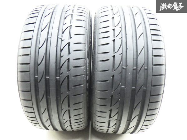 ●BRIDGESTONE ブリヂストン POTENZA ポテンザ S001 2本 245/35R19 93Y 13y スカイライン クラウン マークX WRX STi ベンツ BMW 等 棚R-7_画像2