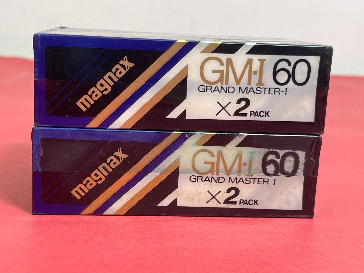 【未開封】magnax カセットテープ GM-I60 GRAND MASTER-I 4本 セット【長期保管品】_画像4