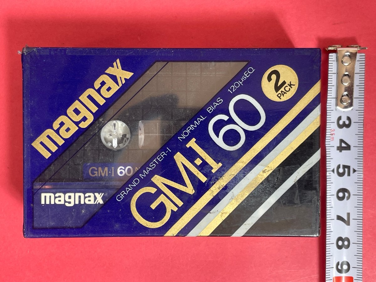 【未開封】magnax カセットテープ GM-I60 GRAND MASTER-I 4本 セット【長期保管品】_画像7