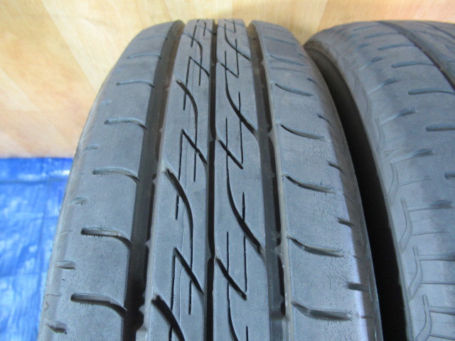 激安即決！エア漏れ点検済み！バリ溝9分山！BRIDGESTONE NEXTRY 145/65R15 72S 2022年製！中古2本セット！T008105の画像3