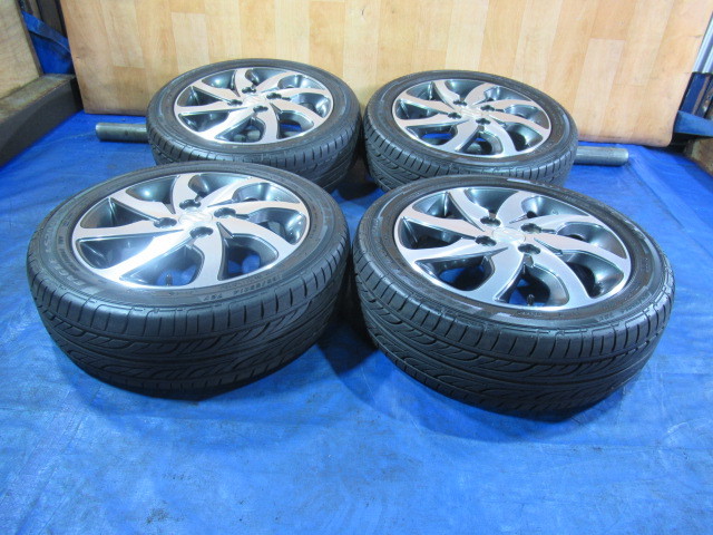 激安即決！ スズキ 純正 14-4.5J 4H/100 ET50 + GOOD YEAR 165/55R14 2019/2022年製！中古4本 モコ オッティ ルークス パレット T008125の画像2