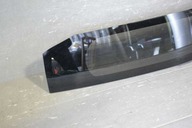 30 プリウス (ZVW30) リア下側ガラス バックウィンドウガラス 熱線 デフロスター デフォッガー 43R-007952 b2492-gys160_画像5