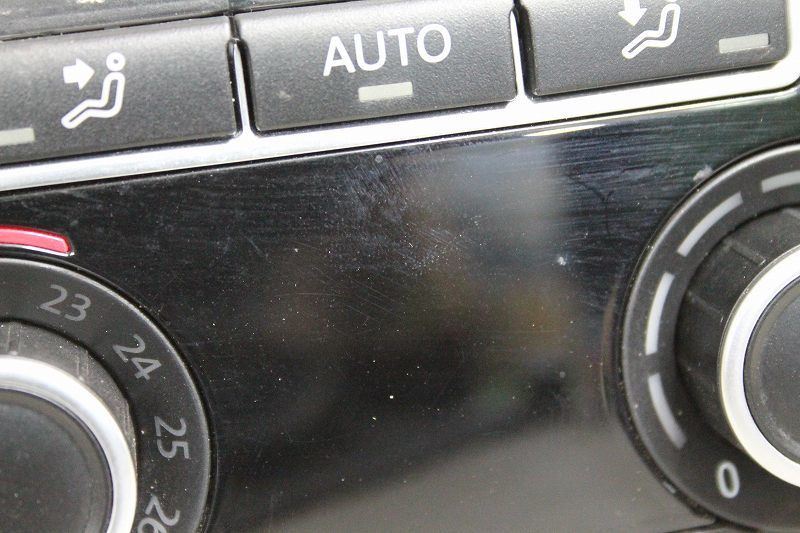 VW シャラン TSI ハイライン BMT 右ハンドル(7NCAV 7N) 純正 破損無 動作保証 リア エアコン スイッチ パネル 7N0907049B p043354_画像2