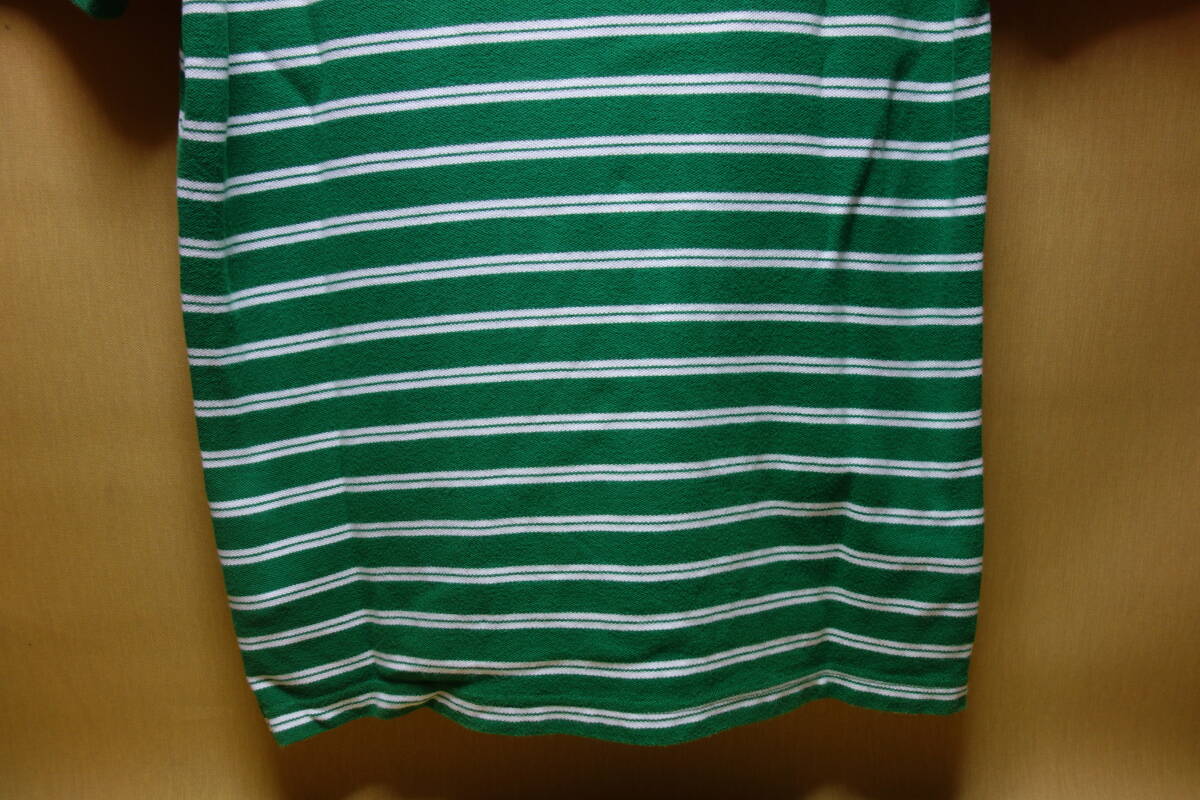 NIKE　 Nike 　... рубашка  　 зеленый × белый 　 размер  （S）
