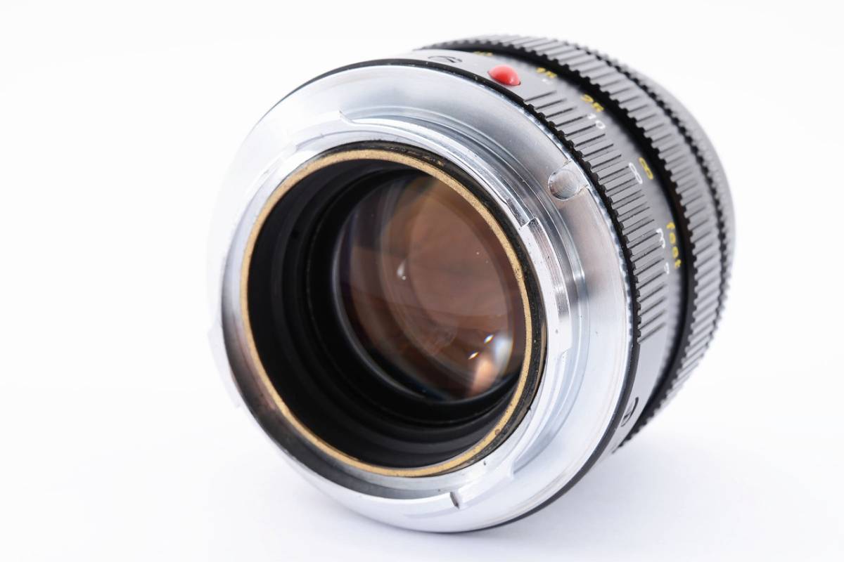 14168 極美品!最高にクリアな光学! Leica Summilux 50mm F1.4 ライカ 空気レンズ ズミルックス Leitz_画像4