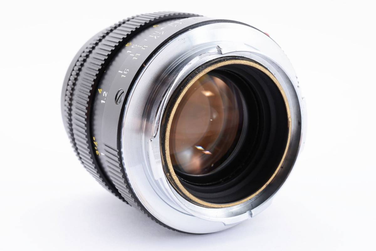 14168 極美品!最高にクリアな光学! Leica Summilux 50mm F1.4 ライカ 空気レンズ ズミルックス Leitz_画像5