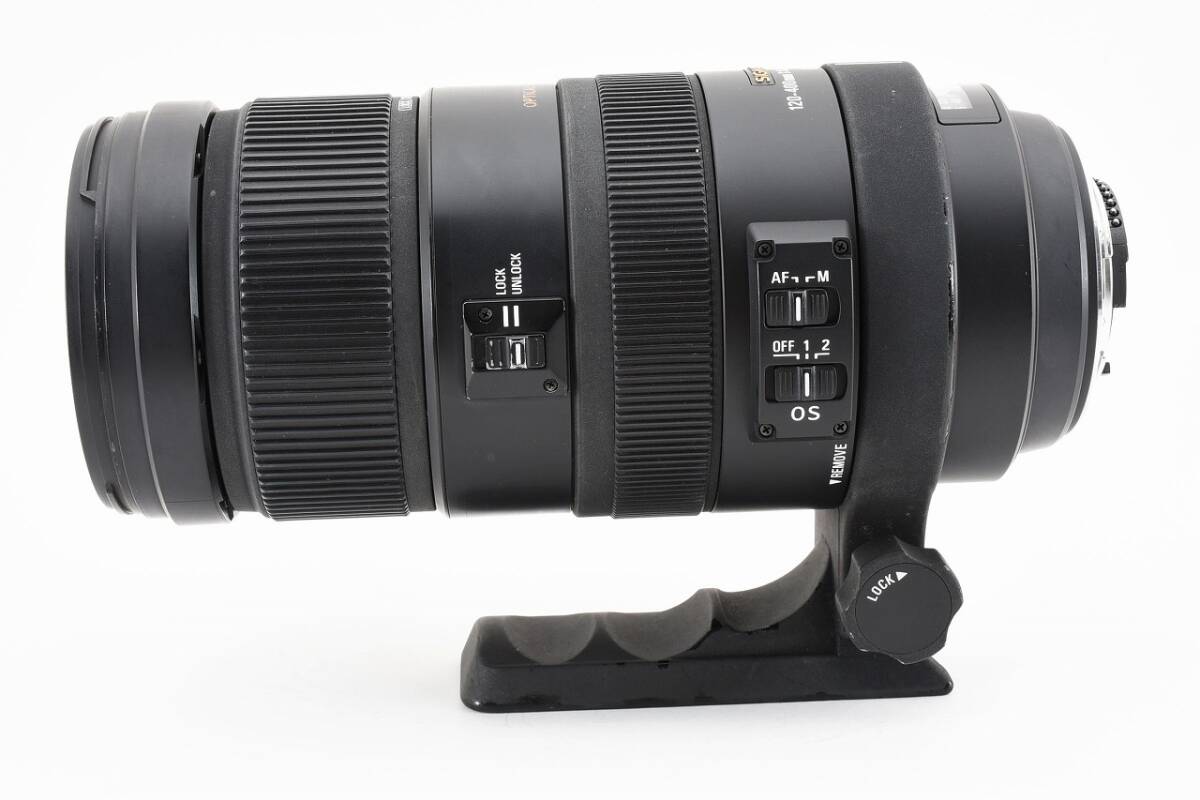 14200 ★送料無料★ Sigma 120-400mm DG OS Nikon ニコン 用 手振れ補正 フルサイズ対応望遠ズーム レンズの画像6
