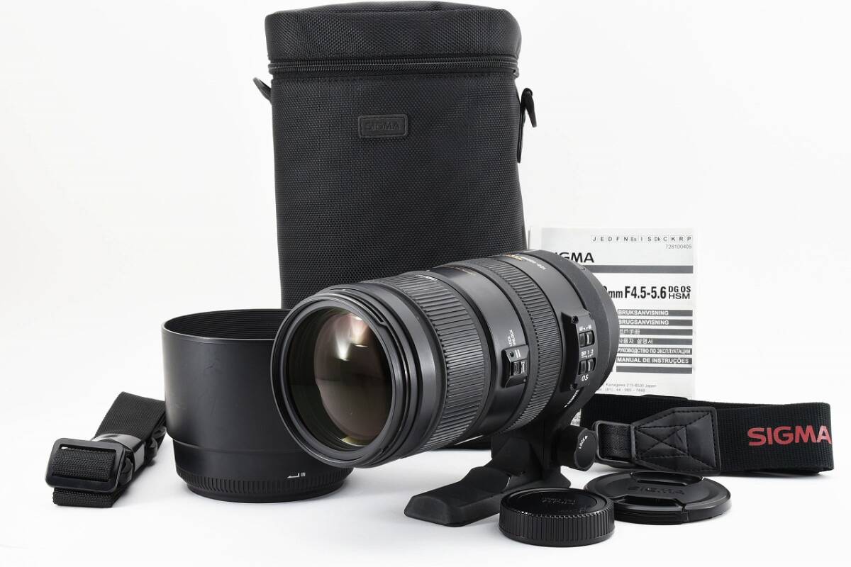 14200 ★送料無料★ Sigma 120-400mm DG OS Nikon ニコン 用 手振れ補正 フルサイズ対応望遠ズーム レンズ_画像1