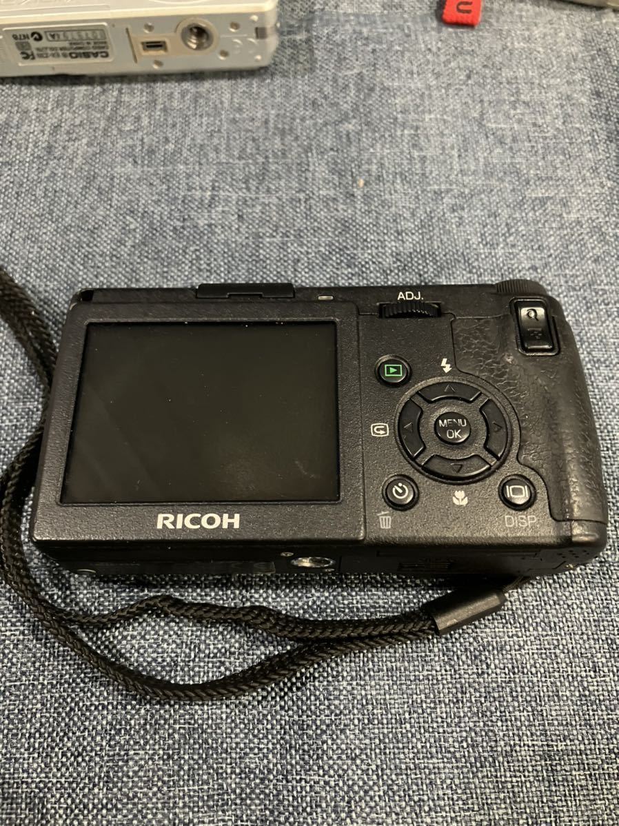 【ジャンク品】コンパクトデジタルカメラ15台Panasonic CASIO Canon OLYMPUS RICOH さ_画像10