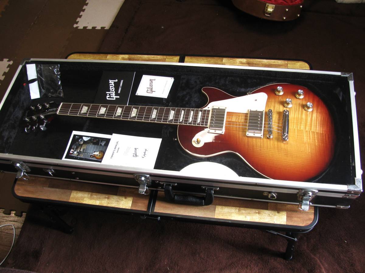 ワンオーナー　Gibson Les Paul Standard 60s Figured Top Iced Tea 2023年製造　落札金額２５万円以上でおまけ付けます。・_画像9