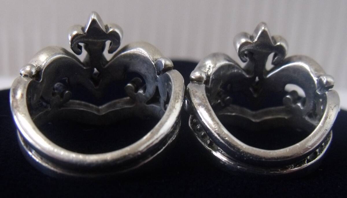Royal Order( Royal Order )veronik Tiara кольцо серебряный 925 парные кольцо размер примерно 10 номер / примерно 16 номер вес примерно 20g* initial ввод 
