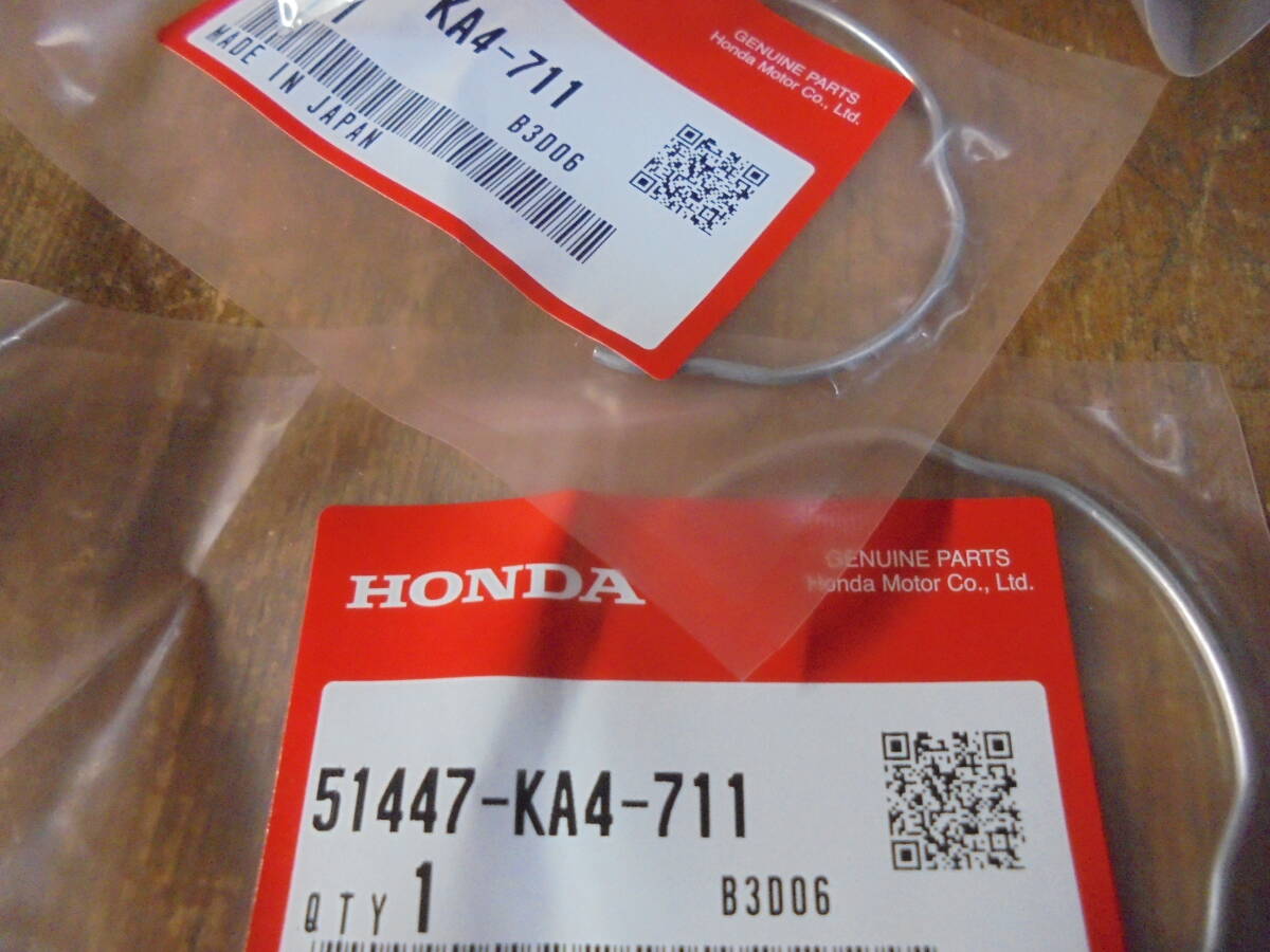 ホンダ純正　 CRF250L/M/RALLY MD44/47 フロントフォークオイルOHset 51490-KZZ-J01/51447-KA4-711/91356-KZ3-003_画像3