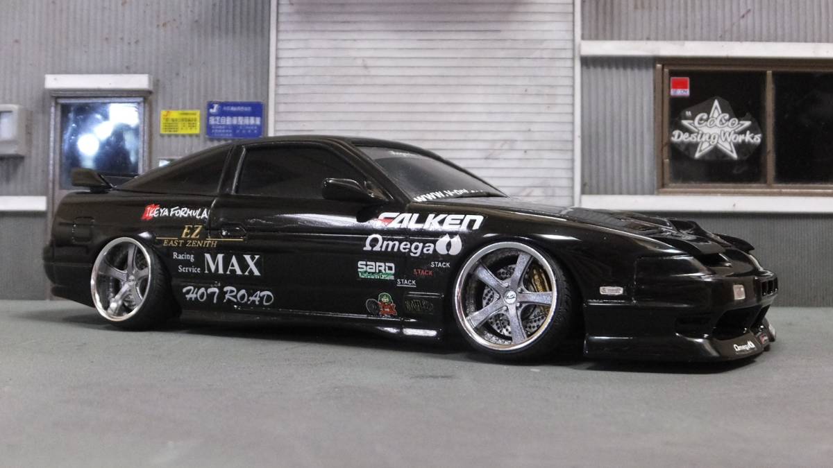 Yahoo!オークション - 1/24 180sx 完成品 帝王古口仕様 ドリフト Yahoo!オークション - 1/24 180sx 完成品 帝王古口仕様 ドリフト