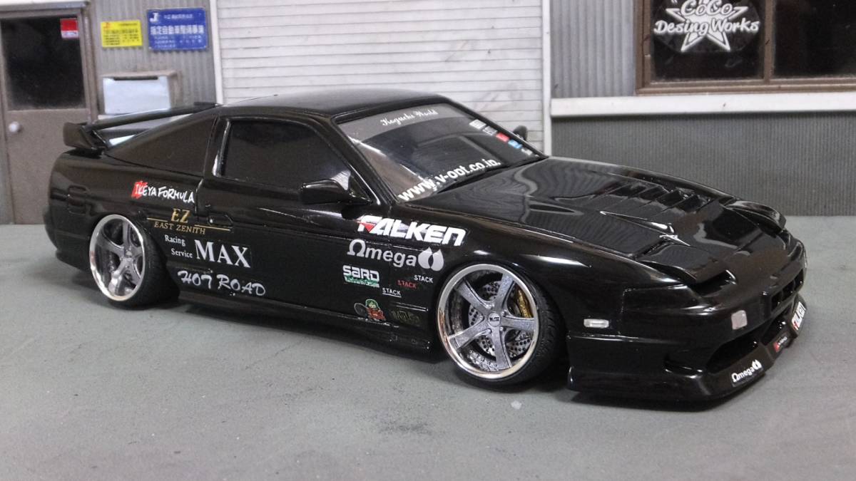 Yahoo!オークション - 1/24 180sx 完成品 帝王古口仕様 ドリフト Yahoo!オークション - 1/24 180sx 完成品 帝王古口仕様 ドリフト